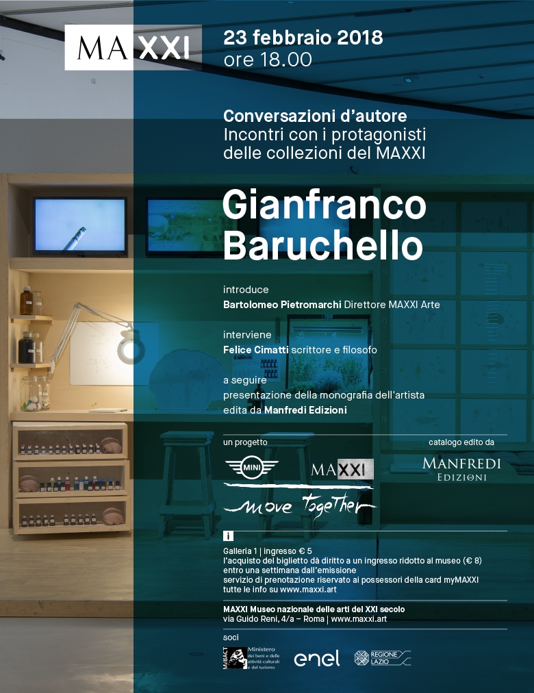 Conversazioni d’autore – Gianfranco Baruchello